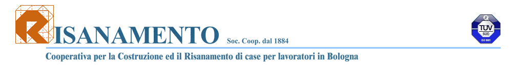 risanamento - cooperativa per la costruzione ed il risanamento di case per lavoratori in bologna